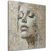 Elegantna podoba ženske boginje miru